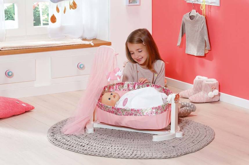 Колыбель с ночником для кукол из серии Baby Annabell